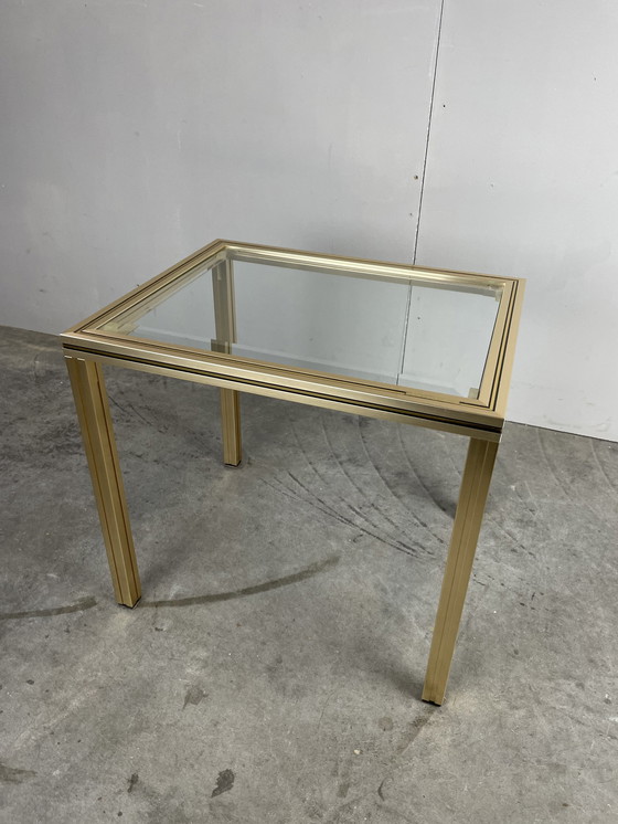 Image 1 of Table basse + table d'appoint Pierre Vandel (Paris)