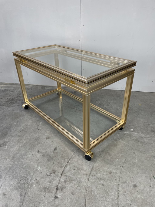 Pierre Vandel (Paris) coffee table + side table