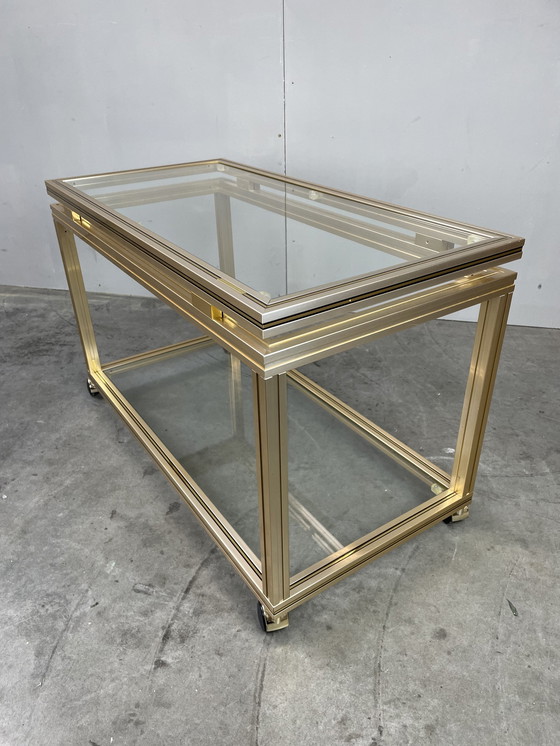 Image 1 of Pierre Vandel (Paris) coffee table + side table