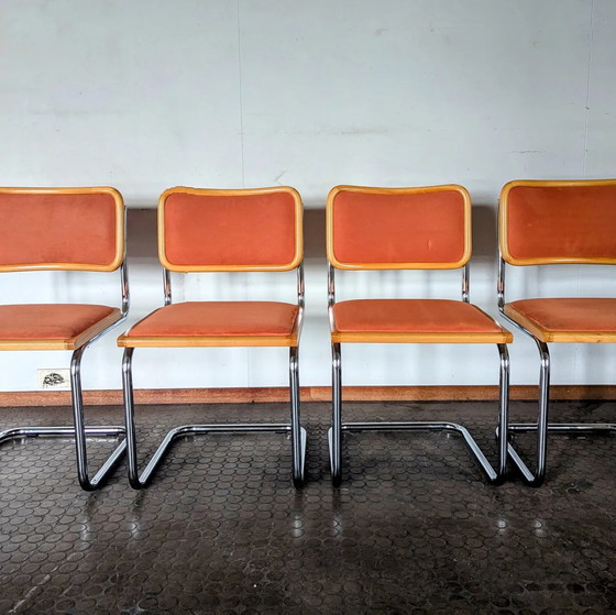 Image 1 of 4x chaises Marcel Breuer-Cesca