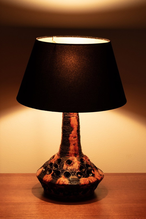 Image 1 of Danish ceramic table lamp