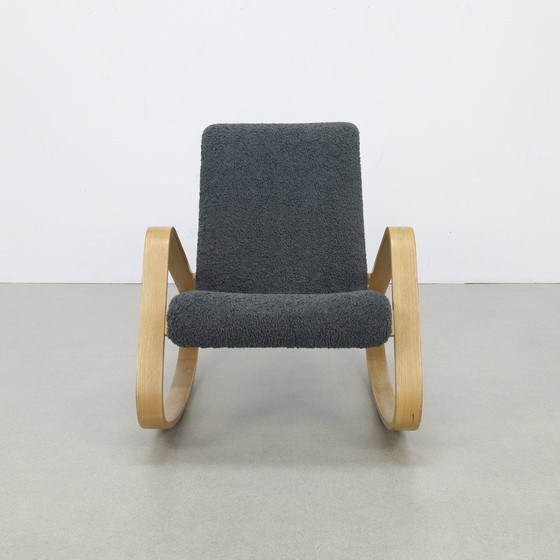Image 1 of Vintage Rocking Chair/ Armchair "Dondolo" Luigi Crassevig 70S