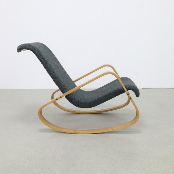 Image 1 of Vintage Rocking Chair/ Armchair "Dondolo" Luigi Crassevig 70S