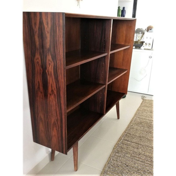 Image 1 of Vintage rosewood bookcase by Brouer Møbelfabrik, Denmark 1970