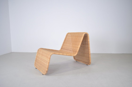 Image 1 of Vintage Hestra Wicker Lounge Chair