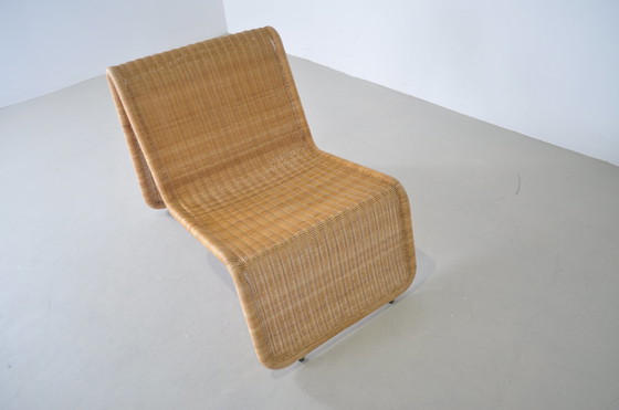 Image 1 of Vintage Hestra Wicker Lounge Chair
