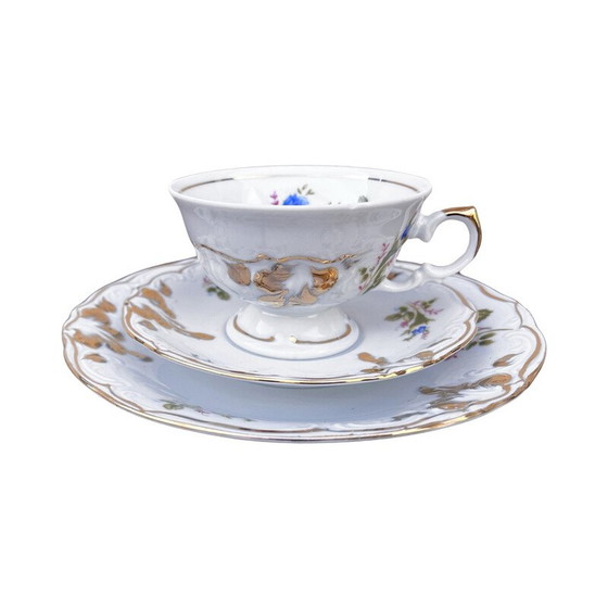 Image 1 of Vintage Wawel porcelain breakfast service for Zakłady Porcelany Stołowej, Poland 1970