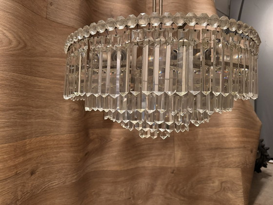 Image 1 of Chandelier With Crystal Pearls