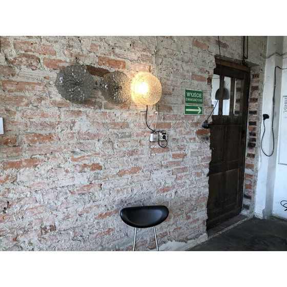 Image 1 of Lampada da parete vintage in cristallo, anni '70