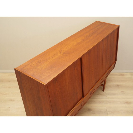 Image 1 of Vintage teak highboard, Denmark 1960s