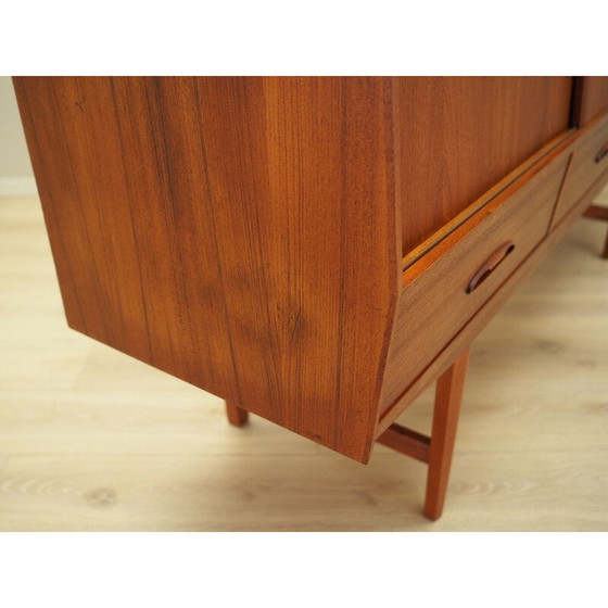 Image 1 of Vintage teak highboard, Denmark 1960s