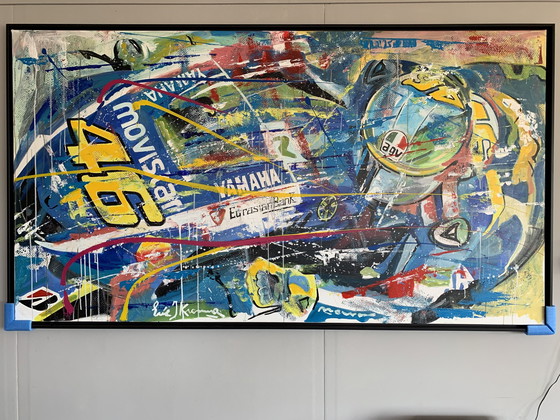 Image 1 of Eric Jan Kremer "Valentino Rossi" Gran trabajo superior