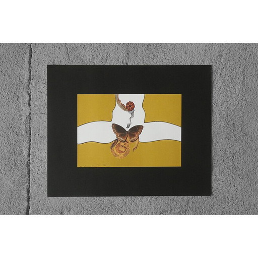 Vintage lithographs by Åke Arenhill