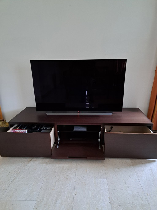 Lowboard Tv Cabinet, Wenge, Manufacturer Poliform