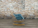 Fauteuil à bascule Vitra RAR bleu