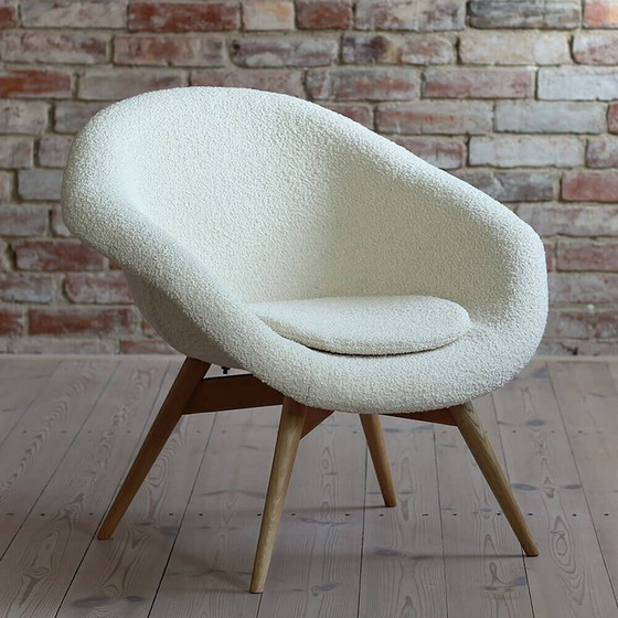 Image 1 of Mid Century Modern Lounge Chair By M. Navrátil