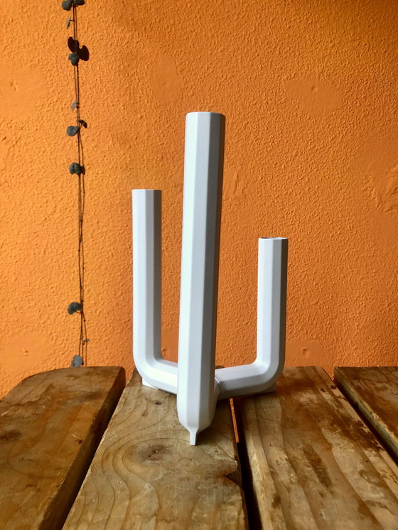 Image 1 of IKEA PS 2017 Henrik Preutz white candlestick