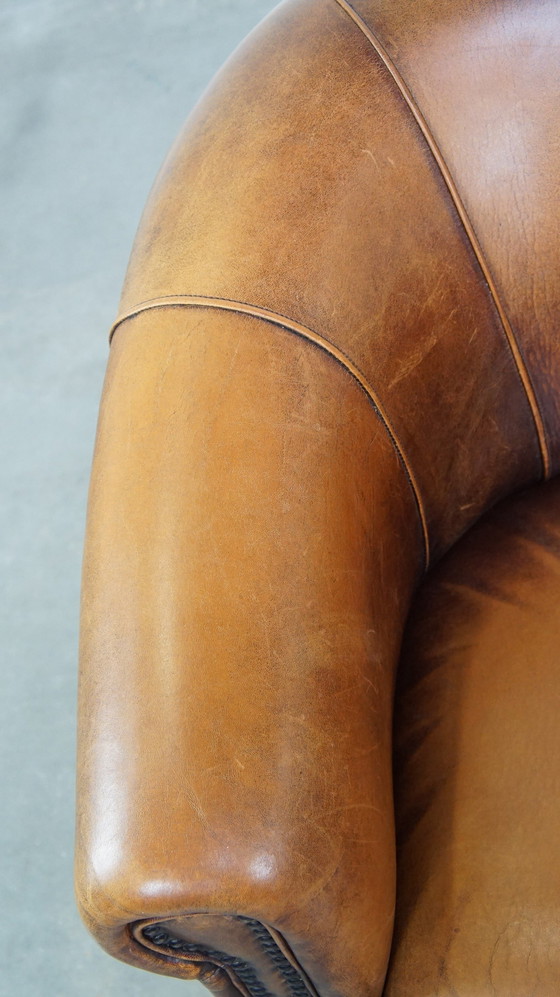 Image 1 of Club Chair Made From Sheepskin