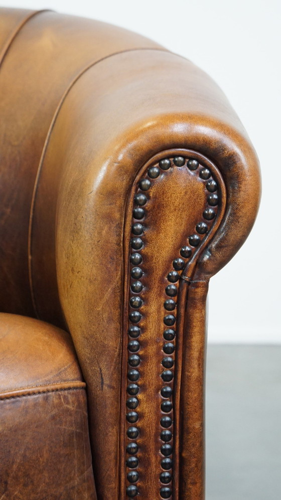 Image 1 of Club Chair Made From Sheepskin