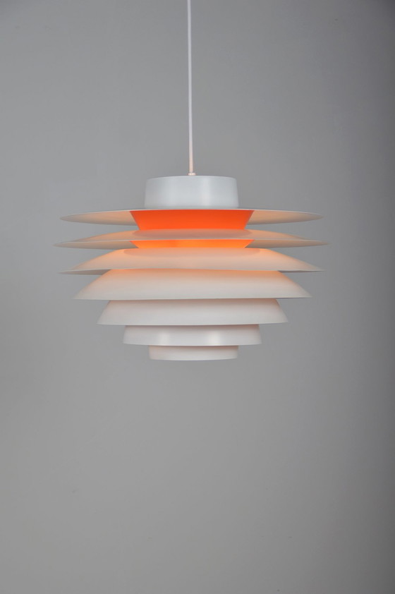 Image 1 of Danish pendant lamp 'Verona' designed by Sven Middelboe for Nordisk Solar