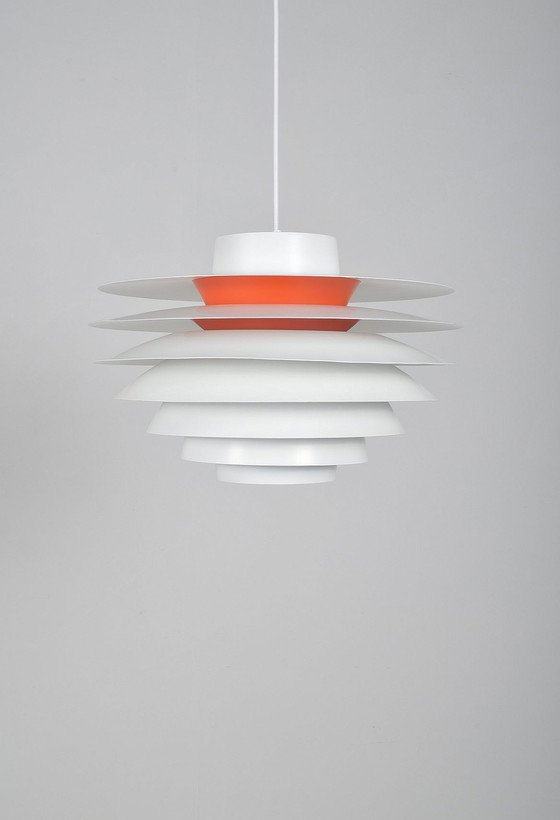 Image 1 of Danish pendant lamp 'Verona' designed by Sven Middelboe for Nordisk Solar