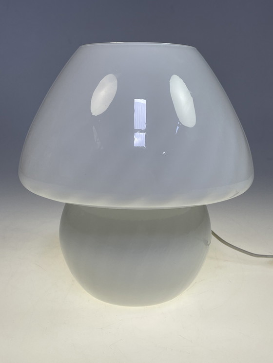 Image 1 of Wsb Mushroom lamp with swirl motif