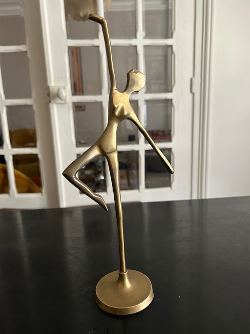 Minimalist Brass Sculpture