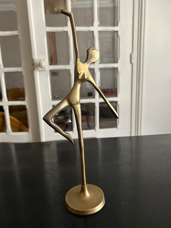 Image 1 of Minimalist Brass Sculpture