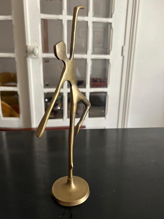 Image 1 of Minimalist Brass Sculpture