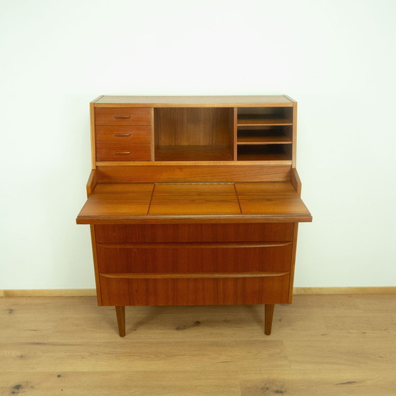 Image 1 of 1960s Danish teak secretary and dressing table