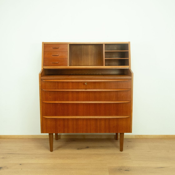 Image 1 of 1960s Danish teak secretary and dressing table