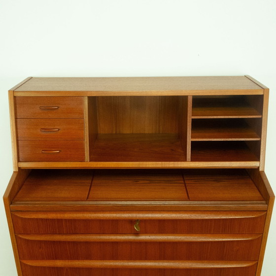 Image 1 of 1960s Danish teak secretary and dressing table