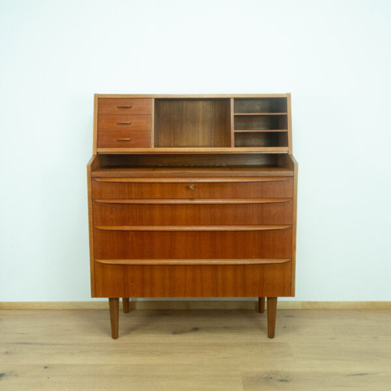 Image 1 of 1960s Danish-Made Secretary and Dressing Table in Teak