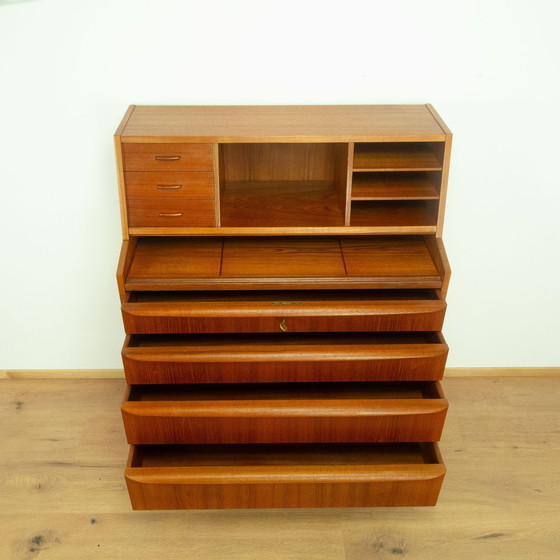 Image 1 of 1960s Danish teak secretary and dressing table