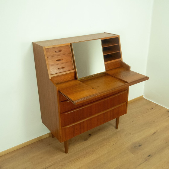 Image 1 of 1960s Danish teak secretary and dressing table