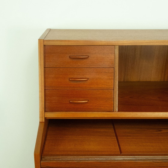 Image 1 of 1960s Danish teak secretary and dressing table