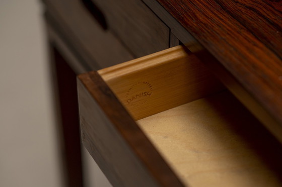 Image 1 of Rosewood Desk By Arne Wahl Iversen For Vinde Mobelfabrik