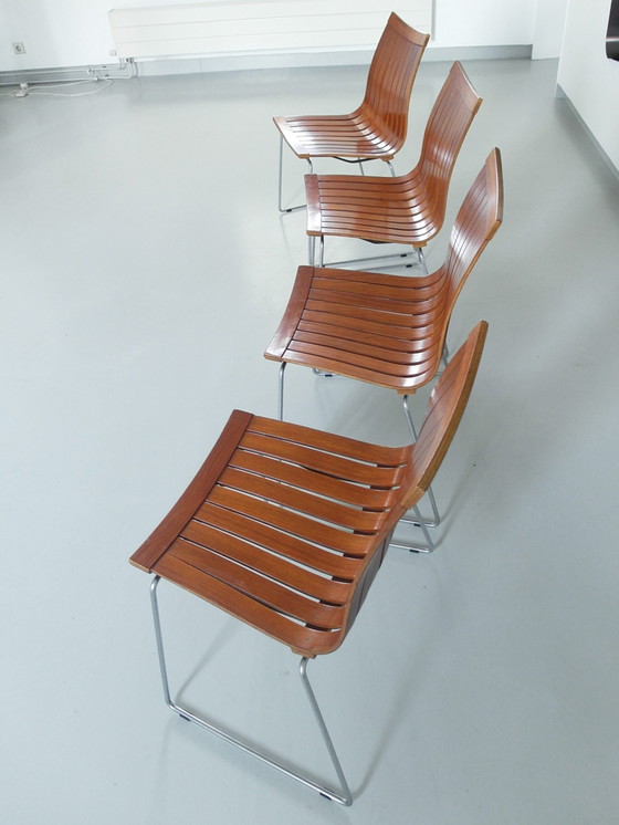 Image 1 of Chaises de salle à manger Tønnestav de Kurt S Rungsøe pour Tynes Møbelfabrikk, Norvège 1960