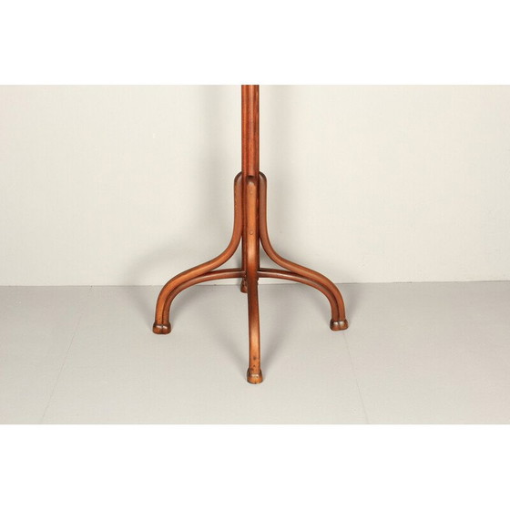 Image 1 of Vintage stained beech coat rack, 1900