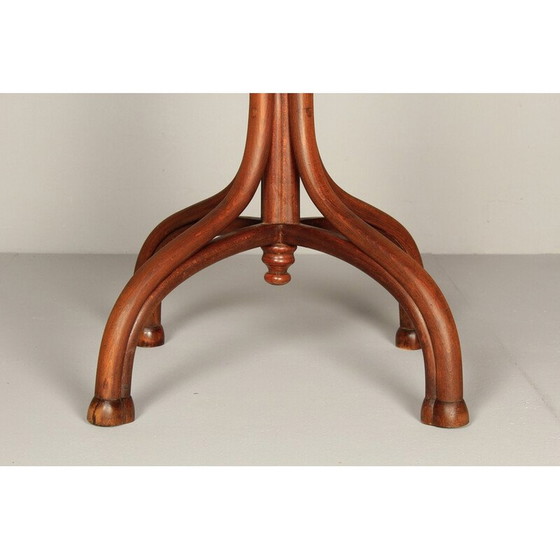 Image 1 of Vintage stained beech coat rack, 1900
