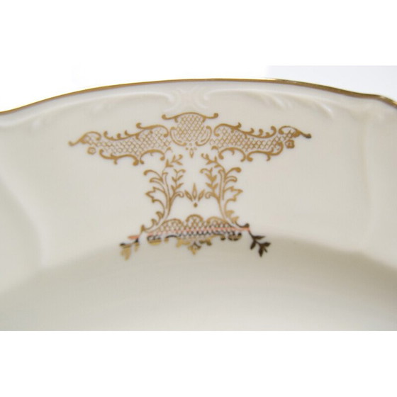 Image 1 of Vintage Bernadotte porcelain serving plate, Czechoslovakia 1960s
