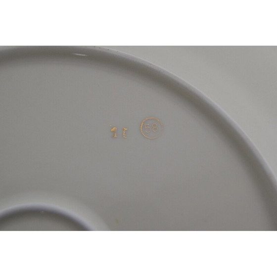 Image 1 of Vintage Bernadotte porcelain serving plate, Czechoslovakia 1960s