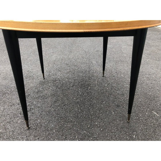 Image 1 of Vintage extendable ash dining table by Charles Ramos, 1950