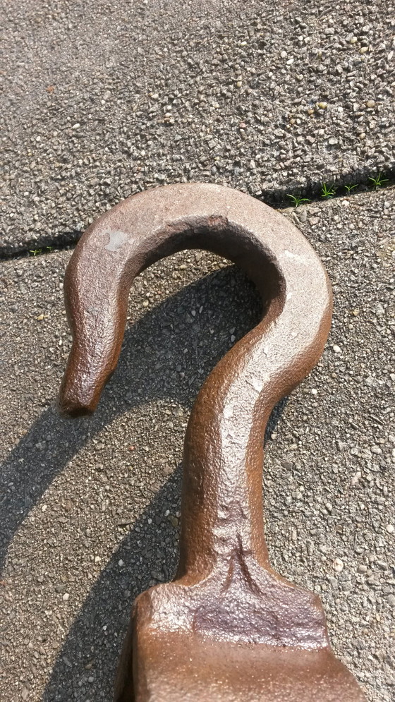 Image 1 of Antique Lifting Wheel 50 Cm Long For Canal House Removal