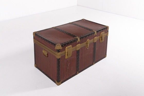 Image 1 of Italian Traveling Trunk From 1960'S