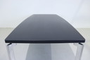 Table de salle à manger Leolux Niobe noir/chrome
