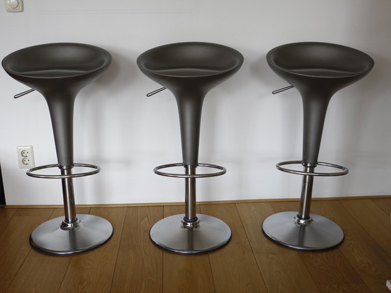 Image 1 of 3X Magis Bombo Barstool Gray