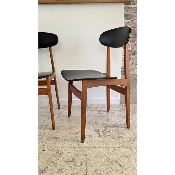 Image 1 of Pair of vintage Scandinavian chairs