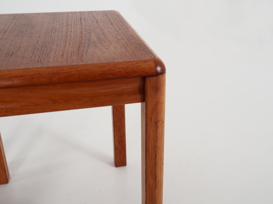 Image 1 of Set Of Three Teak Tables, Danish Design, 1970S, Production: Denmark