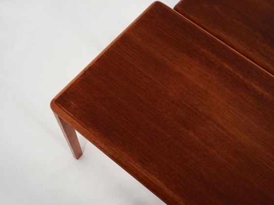 Image 1 of Set Of Three Teak Tables, Danish Design, 1970S, Production: Denmark